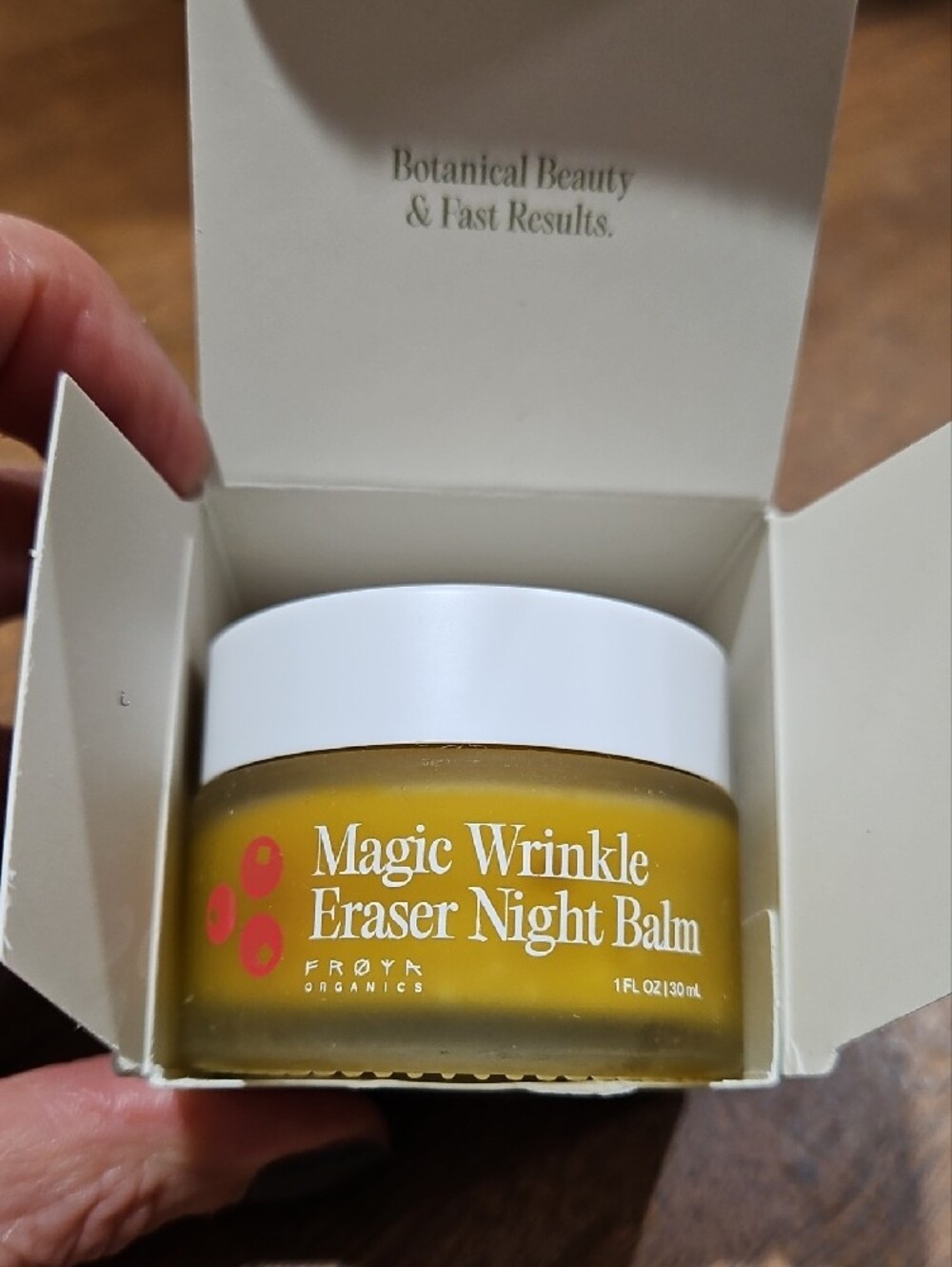 (New) Froya Organics Magic Wrinkle Eraser Night Balm – 1 Oz